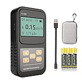 FoundGo Geigerzähler, Nuklearer Strahlungsdetektor zur Messung von Radioaktivität, Persönliches Tragbares Dosimeter zur Messung Geigerzähler Dosimeter Strahlenmessgerät（Handbuch auf Deutsch verfügbar）