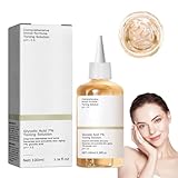 Glycolic Acid Toner, Glykolsäure 7%-Peelinglösung, 100 ML Glycolsäure Feuchtigkeitsspendendserum für Gesichtspflege, Hautunreinheiten, Akne – Befeuchten und Nähren, Wodurch die Haut Jünger Aussieht