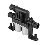 KIMISS Heizungsregelventil, Eisenheizung Steuerventil Dual Magnet Heizungsventil Wasserventil E38 E39 E46 E53 X5 64128374995