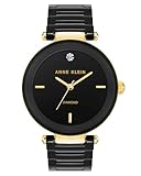 Anne Klein Damenuhr mit Keramikarmband, AK/1018BKBK