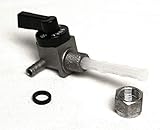 Benzinhahn für Hercules Prima Sachs Kreidler Zündapp Mofa Moped Mokick, M12x1 Abgang rechts