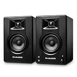 M-AUDIO BX3 3.5" Studio-Monitore High-Definition Monitor Lautsprecher Boxen für Recording und Multimedia, 120W - Paar
