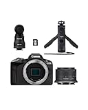 Canon EOS R50 Spiegellose Kamera Content Creator Kit – APS-C, 4K, WLAN, Bluetooth, kompakte Vlogging-Kamera für Einsteiger und Profis