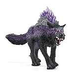 schleich 42554 Schattenwolf, für Kinder ab 5 Jahren, Eldrador - Spielfigur