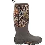 Muck Boots Herren Woody Max (New Camo) Regenstiefel, Brown Mossy Oak Camo, 46