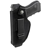 Gexgune Jagd Verdeckter Gürtelholster Taktische Pistolentaschen Bund IWB OWB Pistolenhalfter für Klein- und Großpistolen für Rechts- und Linkshänder