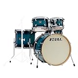 Tama CL-52KR-BAB Superstar Classic Drumkit (5-teiliges Schlagzeug, 22" Bass Drum, Ahornkessel, lackierte Oberfläche, inkl. Hardware) Blue Lacquer Burst