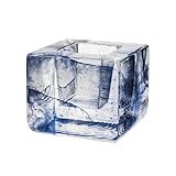 Kosta Boda Brick Votive Blue