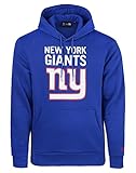 New Era - NFL New York Giants Team Logo and Name Hoodie Farbe Giants Blau, Größe XL