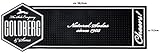 Goldberg Barmatte Gummimatte - -Natural Sodas since 1903-