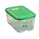 TUPPERWARE Kühlschrank 4,4L dunkelgrün KlimaOase hoch PrimaKlima A183 Klimakönig 10304