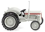 Wiking 089205 H0 Ferguson TE grauweiß mit rotem Streifen Trecker Traktor Spur HO 1:87