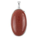 Jewel24 Vario Clip-Anhänger echt Silber 925 Sterling mit Goldfluss großer Kettenanhänger