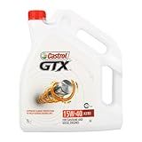 Castrol Motorenöle GTX SAE 15W-40 A3/B3 - 5L Flasche