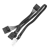 NYCEMAKEUP Grafikkartenlinie, 9-polige Serie, modulares Netzteil auf Molex 4-poligen D-Typ, für Super Flower LEADEX G650 Länge