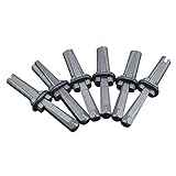 QWORK® – Werkzeug/Hand-Spalter für Beton, Marmor, Granit, Fels, Stein; Stopfen, Keil und Feder-Unterlegscheiben; Industriequalität; 14 mm