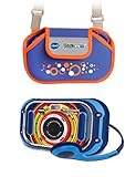 Vtech 80-163594 KidiZoom Touch 5.0 blau inkl. Tragetasche Kinderkamera
