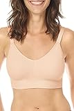 Amoena Prothesen Soft-BH Eliza mit leichten Soft-Schalen und verstellbaren Trägern | Größe: L | Farbe: Rose Nude | Nathlose Verarbeitung