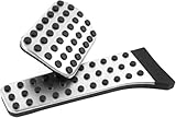 Dixhills Auto Gas Benzin Bremspedal Edelstahl, Rutschfest Ersatz für Mercedes C E S Klasse W204 W205 W206 W212 S212 W213 2011-2020 GLS GLE GLC GLK Klasse C218 X167 W167 X253 X204 2011-2022 AMG GT