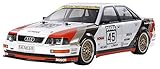 TAMIYA 58682 300058682 Audi 1:10 Modell V8 Tourenwagen (TT-02), ferngesteuertes Auto, RC Fahrzeug, Modellbau, Bausatz zum Zusammenbauen, Hobby, Basteln, Mehrfarbig