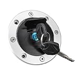 Motorrad Öl Tank Abdeckung Für GS500 GS 500 2001-2012 Motorrad Kraftstoff Tankdeckel Zündschloss Sitz Schloss Mit Kit Motorrad Tankdeckel