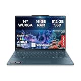 Lenovo Yoga 7 2-in-1 Laptop | Copilot+ | 14"WUXGA OLED | AMD Ryzen AI 7 | 16GB RAM | 512GB SSD | AMD Radeon 860M | Win11 | QWERTZ | Tidal Teal | 3 Monate Premium Care | inkl. Hülle Exklusiv bei Amazon