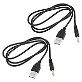 2 Stück Ladekabel Netzkabel Ersatz Kompatibel mit Sony PSP 1000 2000 3000 Serie Passend für Recorder Notebook LED Streifen Kamera