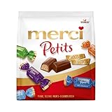 merci Petits Chocolate Collection – 1 x 200g – Mix aus nicht gefüllten und gefüllten Schokoladen-Spezialitäten