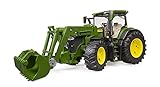 bruder 03151 - John Deere 7R 350 mit Frontlader - 1:16 Traktor, Bulldog, Schlepper, Trecker, Landwirtschaft, Bauernhof, Anhänger, Maschine, bworld, Spielzeug