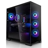 Aurum Gaming PC Ryzen 7 7800X3D • Radeon RX9070 16GB • 32GB DDR5 • 1000GB M.2 SSD • Windows 11 • Luftkühlung • WLAN • Gamer PC Computer Gaming Rechner