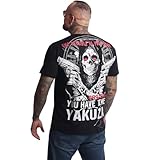Yakuza Herren Trouble T-Shirt, Schwarz, L