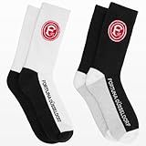 Fortuna Düsseldorf Sportsocken 2er-Set Gr. 39-42