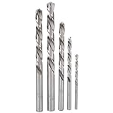 Linksbohrer, 5-teiliger Spiralbohrer, Hss Bohrer, Linksschneidend, 3,2 mm / 4,8 mm/ 6,4 mm /8,0 mm /8,7 mm