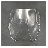 EGLGPAGAEY Motorrad Windschutzscheibe Luftabweiser Für VFR 750F R/S/T/V RC 36 RC36 Für VFR750F 1994 1995-1997 Windschutzscheibe Touring Wind Luftstrom Verkleidung Kilometerzähler Abdeckung(Clear)