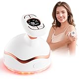 CARER BEAUTY 6-in-1 Kavitationsmaschine Cellulite Massagegerät mit Ultraschall RF EMS rotem blauem Licht Vibration für Anti Cellulite und Anti-Aging Hautstraffung für Körper