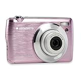 AgfaPhoto AGFA Photo Realishot DC8200 - Kompakte Digitalkamera (18 MP, 2,7" LCD-Display, 8-Fach optischer Zoom, Lithium-Akku, 16 GB SD-Karte) Rosa