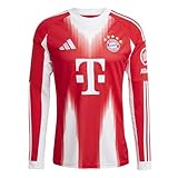 adidas FC Bayern München Home Trikot Jersey (DE/NL/SE/PL, Alphanumerisch, L, Regular, Regular, Langarm)