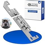 Hecktürverriegelung für H1/H2 Dach, kompatibel mit FIAT Ducato, Citroën Jumper/Relay, Peugeot Boxer, ab Baujahr 2006, Einbruchschutz Wohnmobil, Hecktür Schloss zum Nachrüsten, Prick Stop Lock