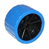 1 Kielrolle Bootsrolle Sliprolle Rolle Bootstrailer Trailerrolle Schlepprolle Anhänger Jolle Boot Kiel Finne blau Neu Old-Harvest
