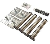 IKEA CAPITA Bein in Edelstahl; 16-17cm verstellbar