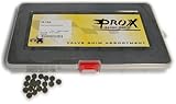 Prox Racing Parts 29.VSA890 Ventil-Unterlegscheiben-Set, 8,9 mm, 1,72 mm - 2,60 mm, Schwarz