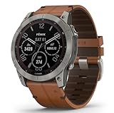 Garmin Fenix 7X Saphir Solar Titan Smartwatch Schiefergrau 010-02541-19