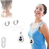 EMS Nackenmassagegerät, 5 Modi und 15 Intensitätsstufen Lymphdrainage-Nackenmassage 15 Tage Längere Nutzung Für Die Präzise Massage Im Büro und Hause