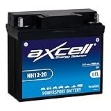 AXCELL Batterie 12V YB16AL-A2 GEL 51616 passend für Yamaha XV 750 SE Special 5G5 1981-1984
