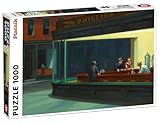 Piatnik 5384 - Hopper, Nighthawks - Puzzle, Einfarbig, 68x48 cm