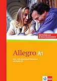 Allegro A1: Kurs- und Übungsbuch mit Audio-CD