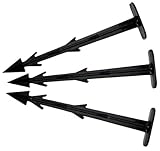 100 x 15cm lange Erdanker Bodenanker Erddübel Erdnägel Erdspieß für Unkrautvlies Vlies Bodengeweben Abdeckplanen