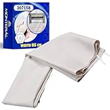 MONTERAL Bügeltuch Universal für Mangel Bügelautomat Walzbreite 85 cm mit dem Originalcode 00450183 450183 für AEG für Miele für Siemens für Zanker für Cordes für Quelle
