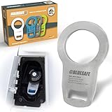 MaJoCompTec® Tankdeckel Sicherung I Tanksicherung für AdBlue Tankverschluss Deckel I Zubehör Kastenwagen Wohnmobil (für Boxer, Edelstahl)