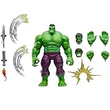 Marvel Legends Maximum Series Hulk Action-Figur, extra große Sammelfigur mit vielen Accessoires zum Sammeln und Ausstellen, Spielzeug für Kinder und Fans der beliebten Comics